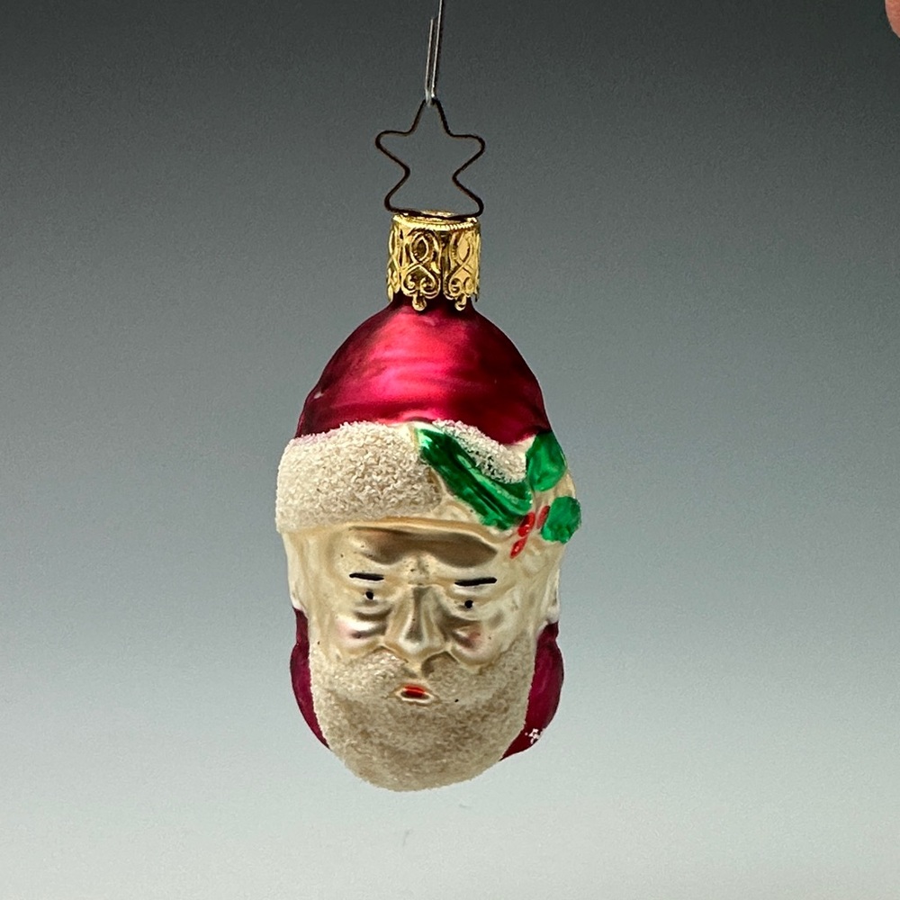 Vintage Santa Ornament